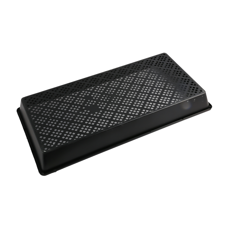 H012 PP mesh flat bottom seed tray