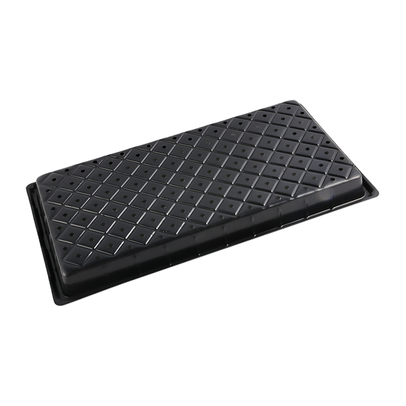  H014 PVC Flat seed tray with holes